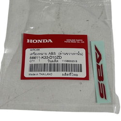 ETİKET ABS CBR250 A