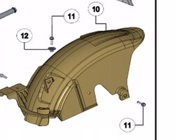 ÇAMURLUK ARKA İÇ JUPITER125 E4-E5 A