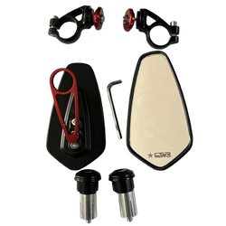 AYNA GİDON KÖŞELİ KIRMIZI