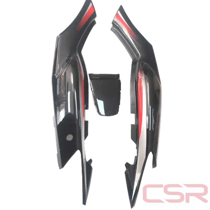ARKA KUYRUK CBF150 SİYAH TK AMBLEMLİ