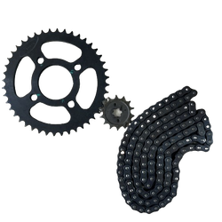 BAJAJ - DİŞLİ ZİNCİR SETİ NS125 A E5 BAJAJ - DİŞLİ ZİNCİR SETİ NS125 A E5