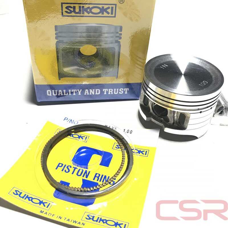 WAVE100 PİSTON SEGMAN 125 SUKOKİ